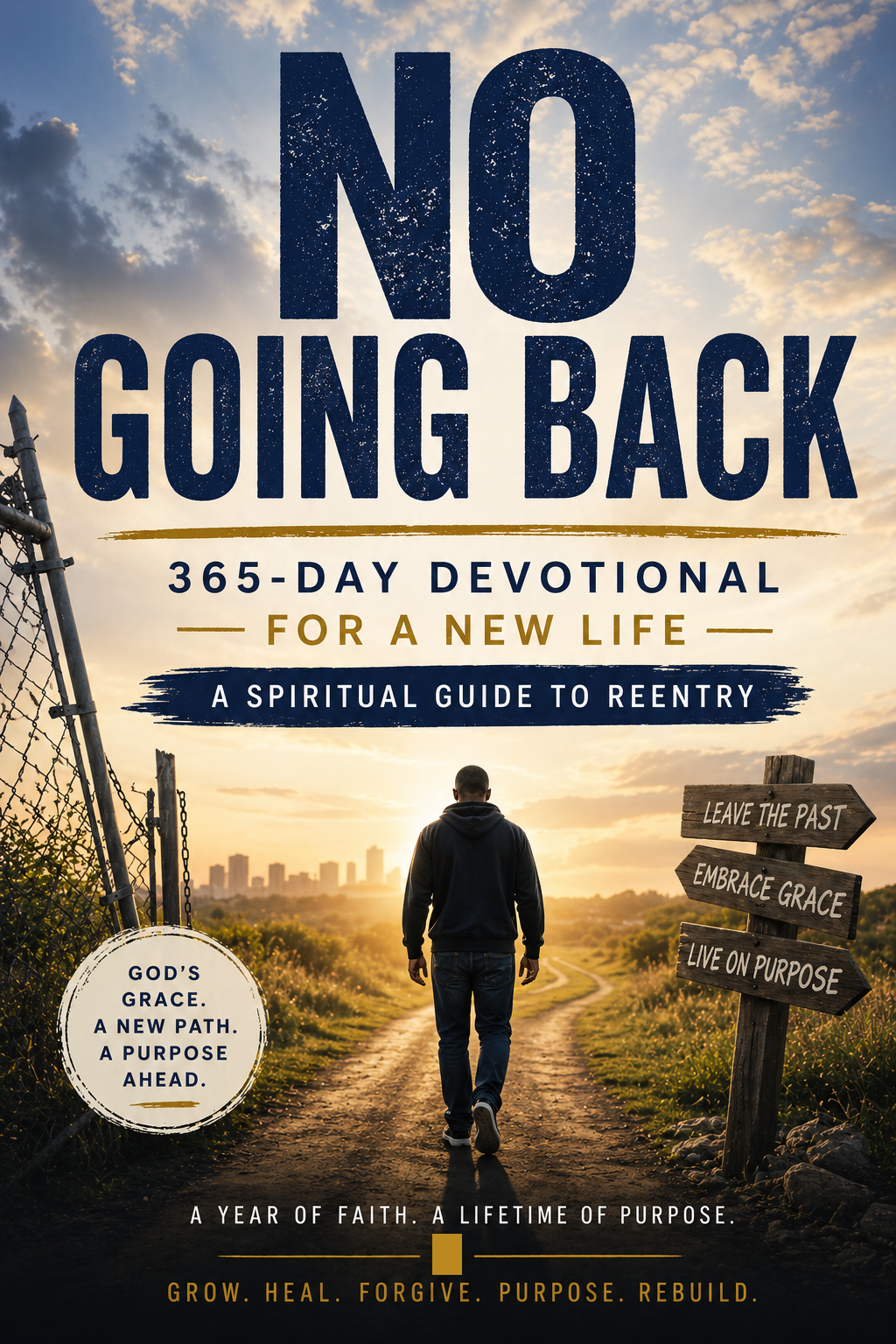 Paperback: No Going Back: A 365-Day Devotional for a New Life